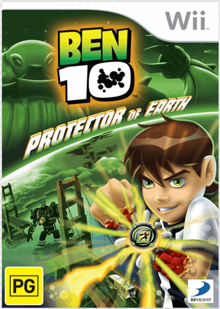 Ben 10 10 Protector Of The Earth, Png Download PNG Image