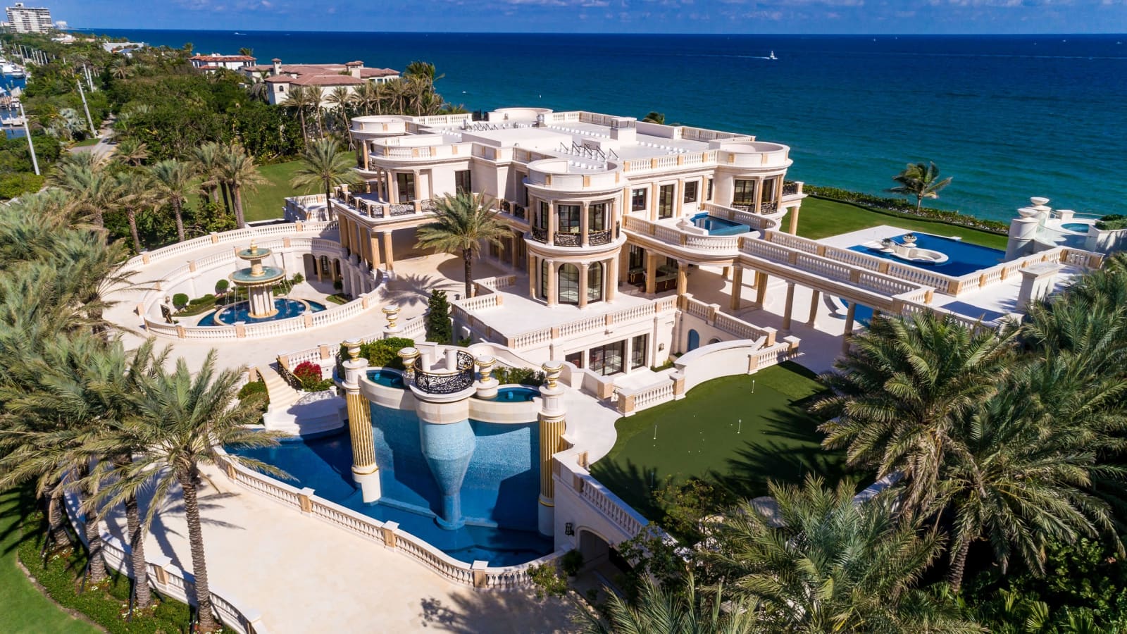 This $159 million Florida mansion is up for auction—take a look inside