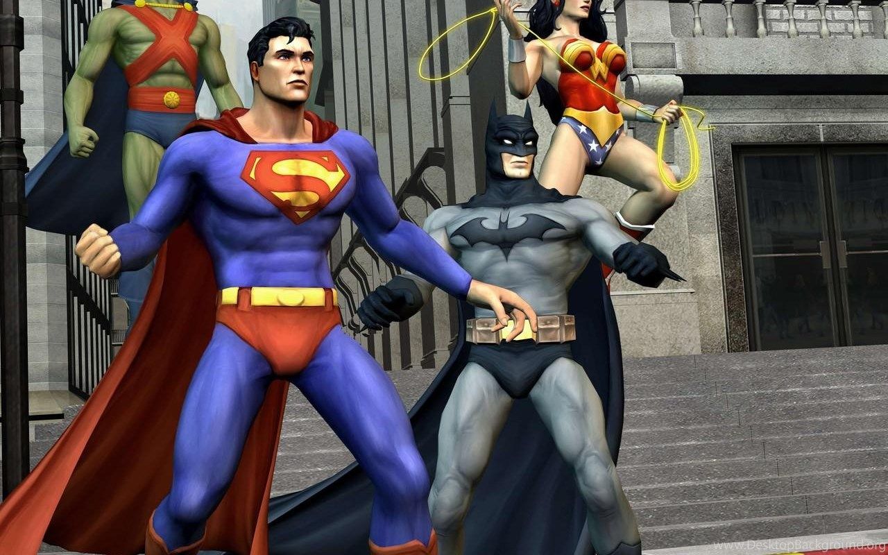 Free Justice League Heroes Wallpaper Image « Wallx Desktop Background