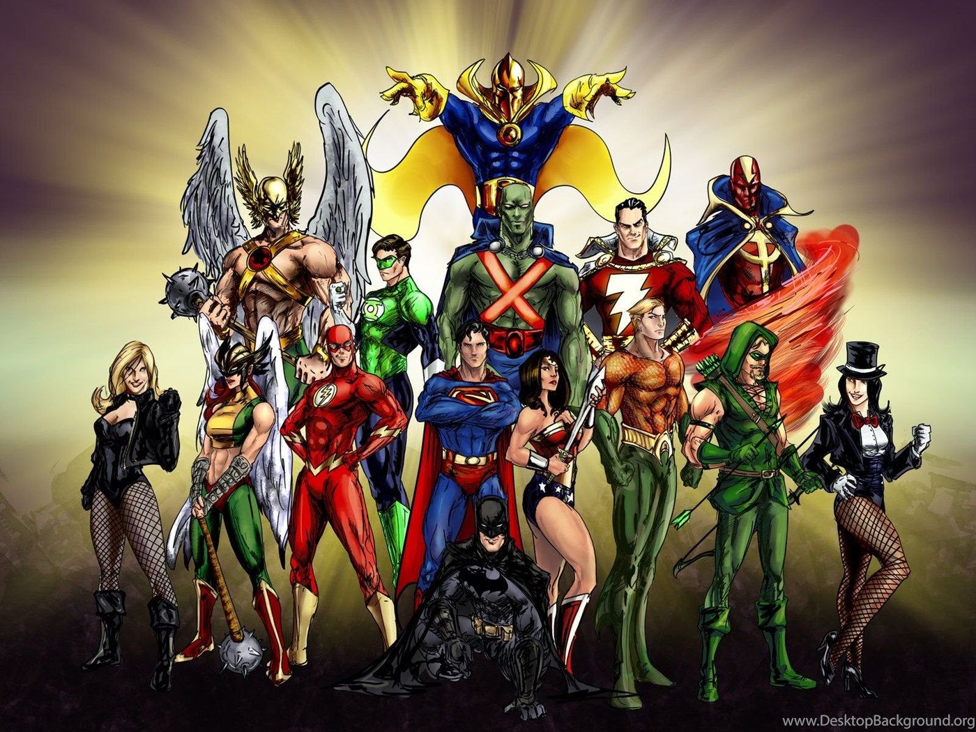 More Like Justice League Heroes Wallpaper By Kyomusha Desktop Background