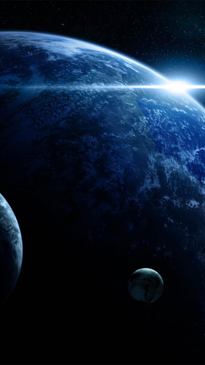 earth like planet in space walllpaper 4k HD HD Mobile, Desktop Wallpaper