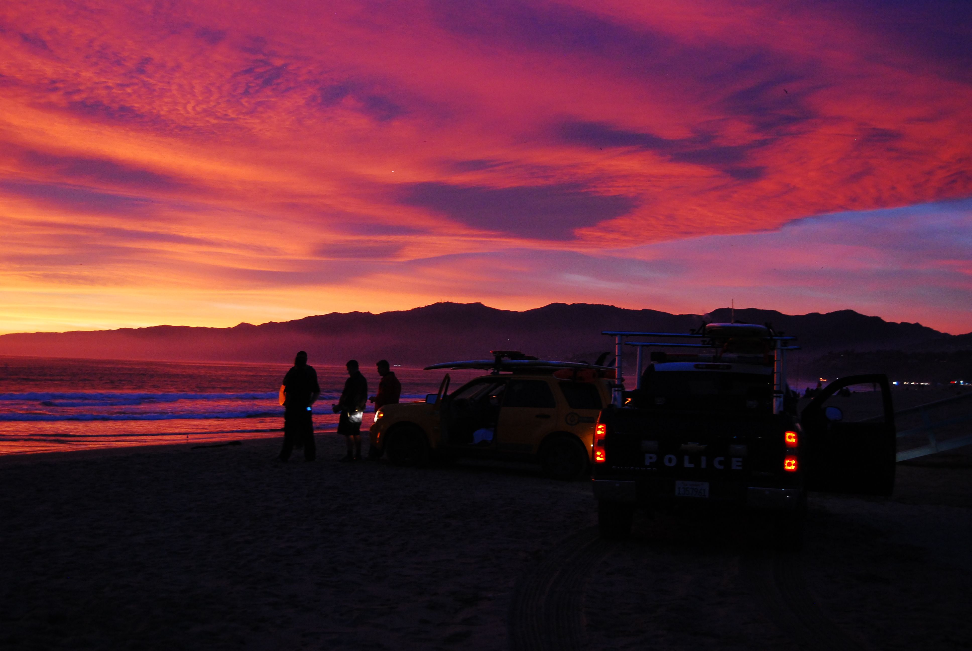 Wallpaper, California, santa, summer, USA, Sun, color, beach, colors, coast, LA, losangeles, sand, santamonica, magic, police, lifeguard, monica, westcoast, sureal, baywatch 3872x2592