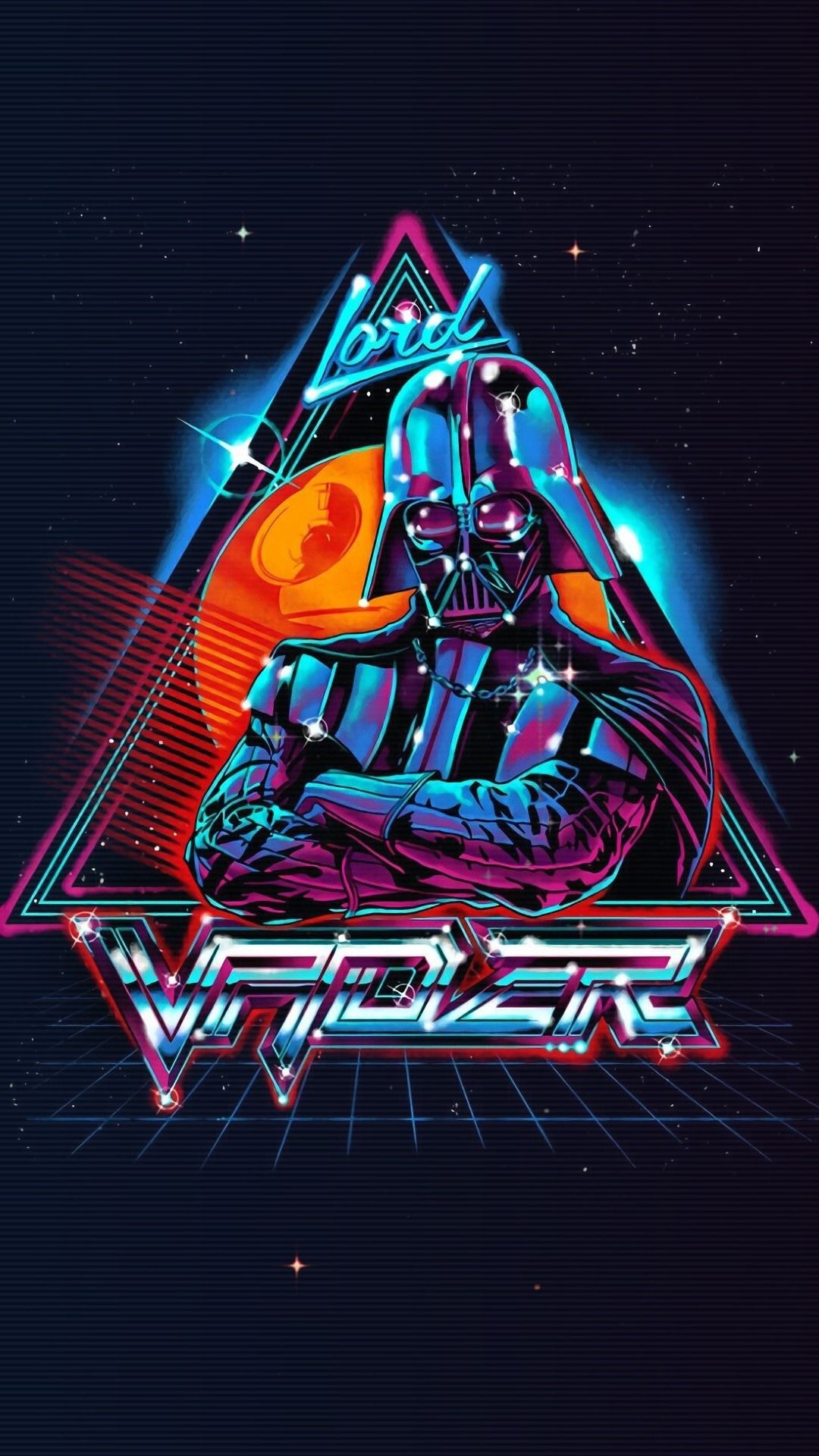 Star Wars, Darth Vader, Art Picture, Black Background 1080x1920 IPhone 8 7 6 6S Plus Wallpaper, Background, Picture, Image