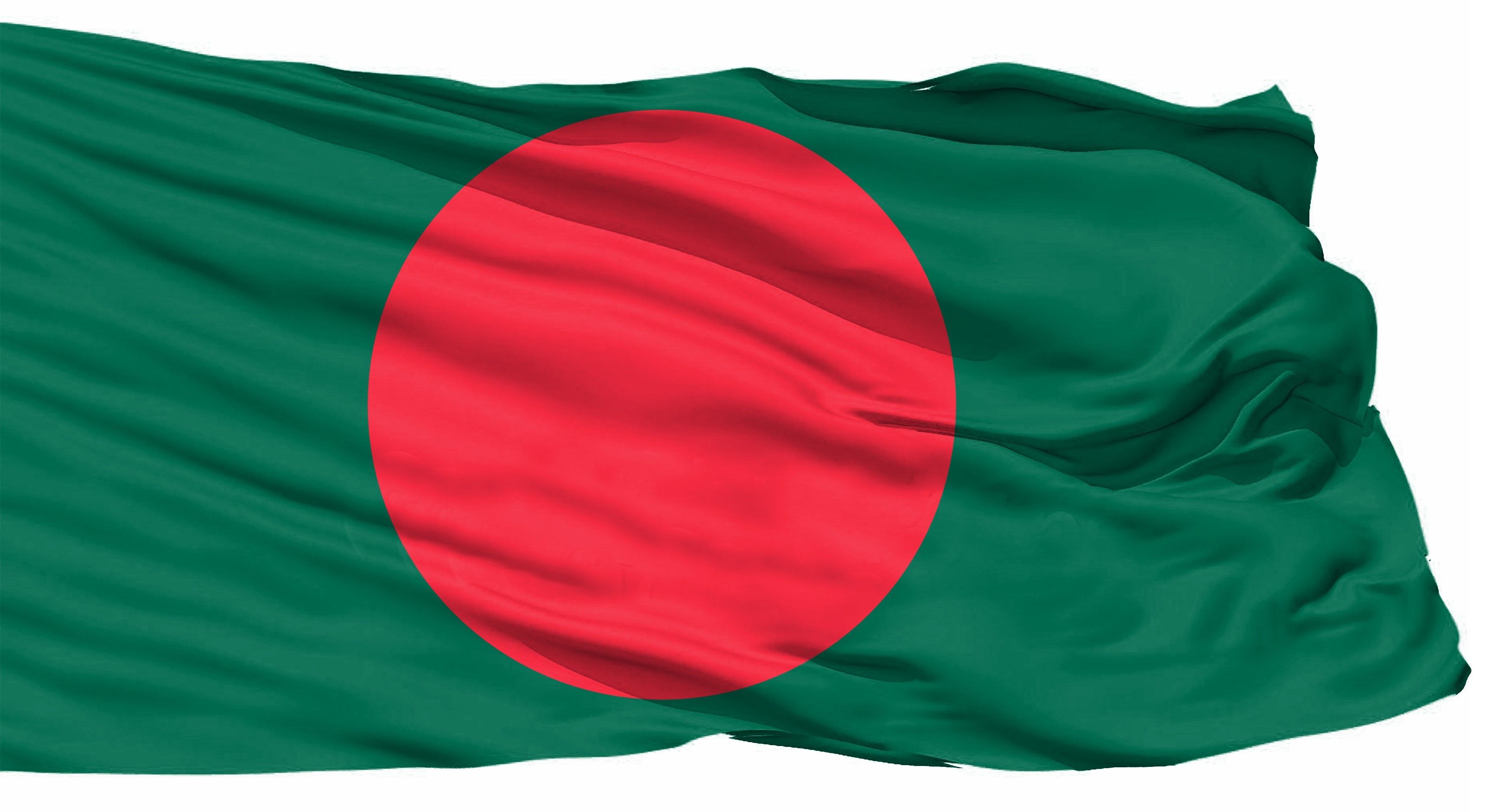 Free of bangladesh 3 d flag