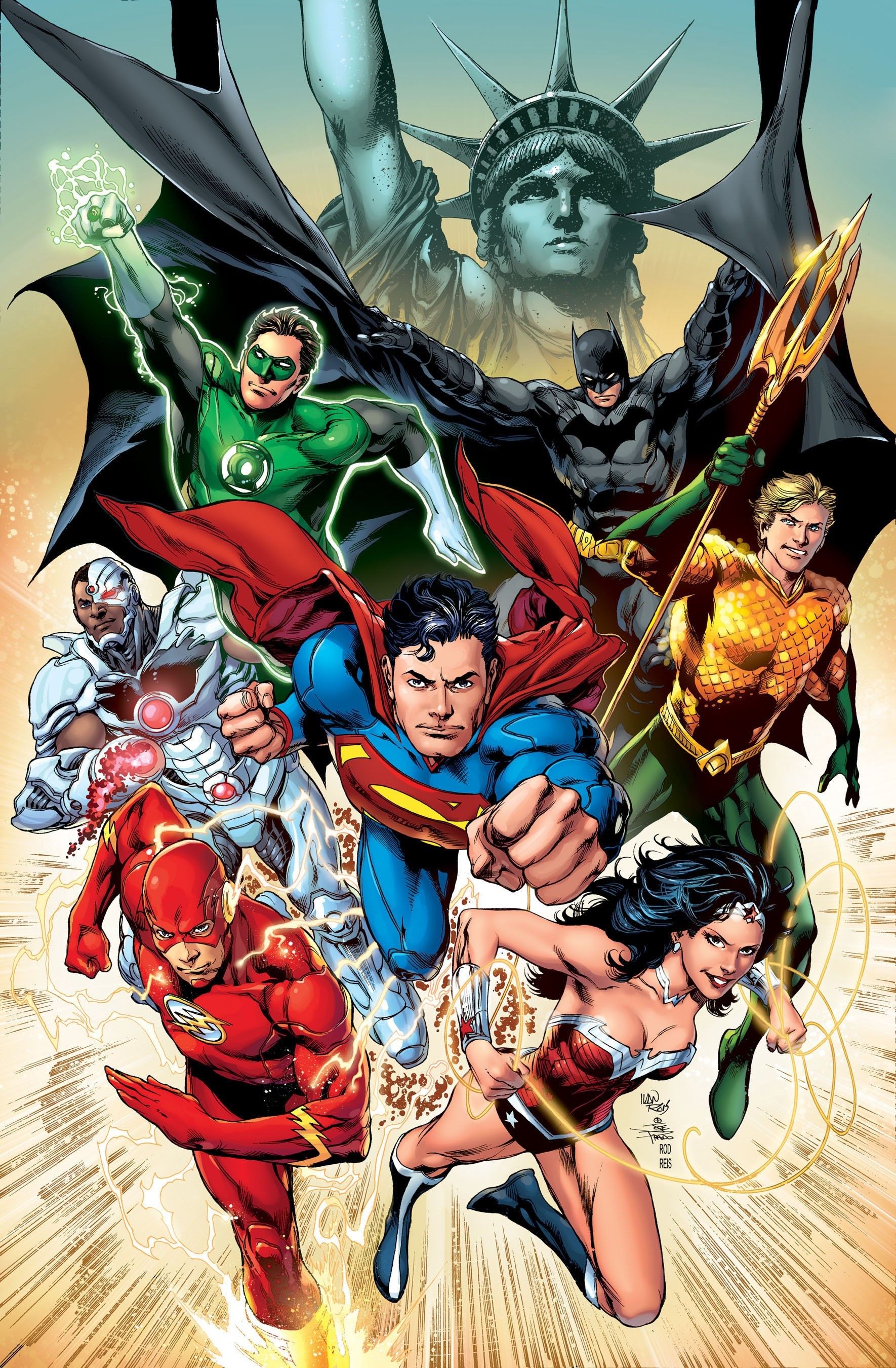 Justice League Background, Compatible