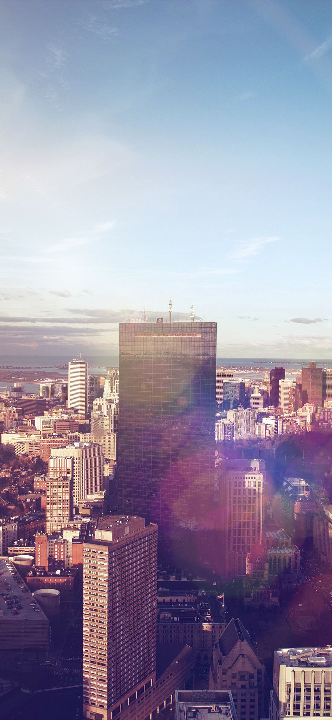 City Scape Building Road Sky Cloud