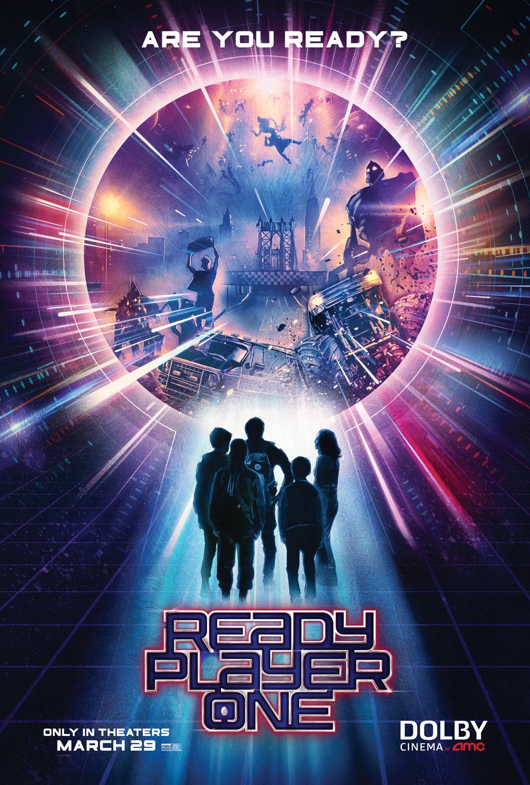 New Posters and 9 Photo For READY PLAYER ONE Offer a New Glimpse at The OASIS