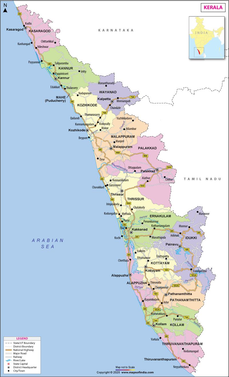 Kerala Map HD Image / Kerala Map Image Vectors Shutterstock are given below save