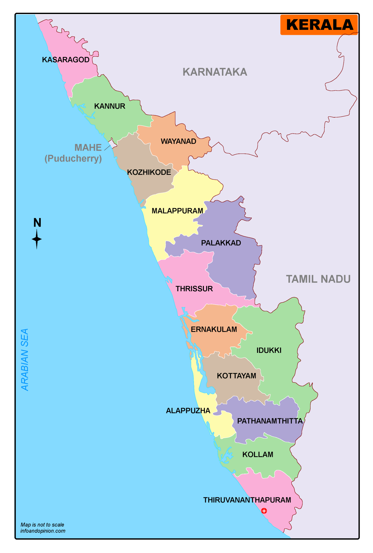 Kerala Map In Tamil, Tamil Nadu Map Map Of Tamil Nadu State Tamilnadu Districts Map Chennai Map, The state covers an area of 863 km², making it somewhat smaller than