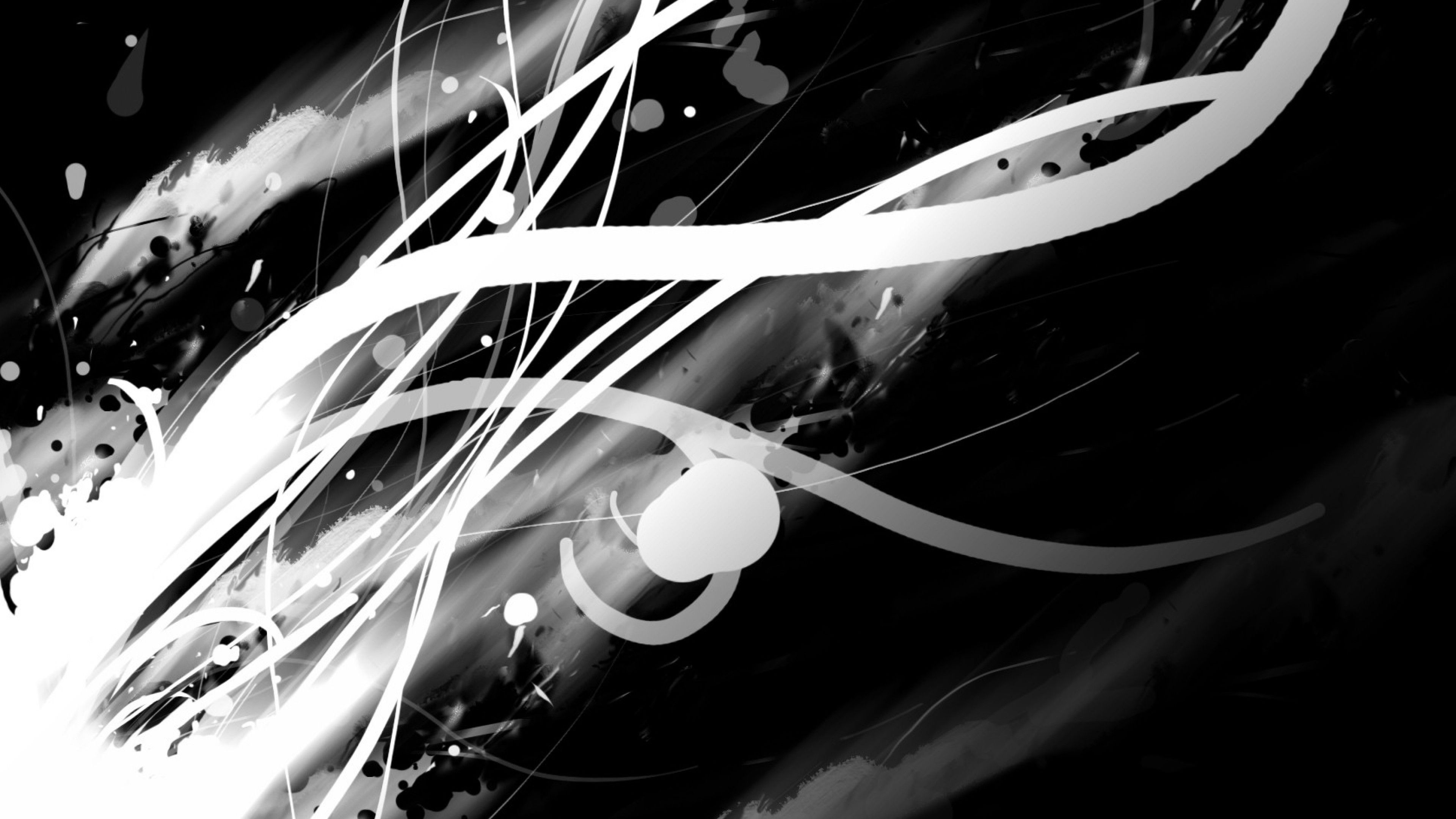 Black And White Wallpaper 4k