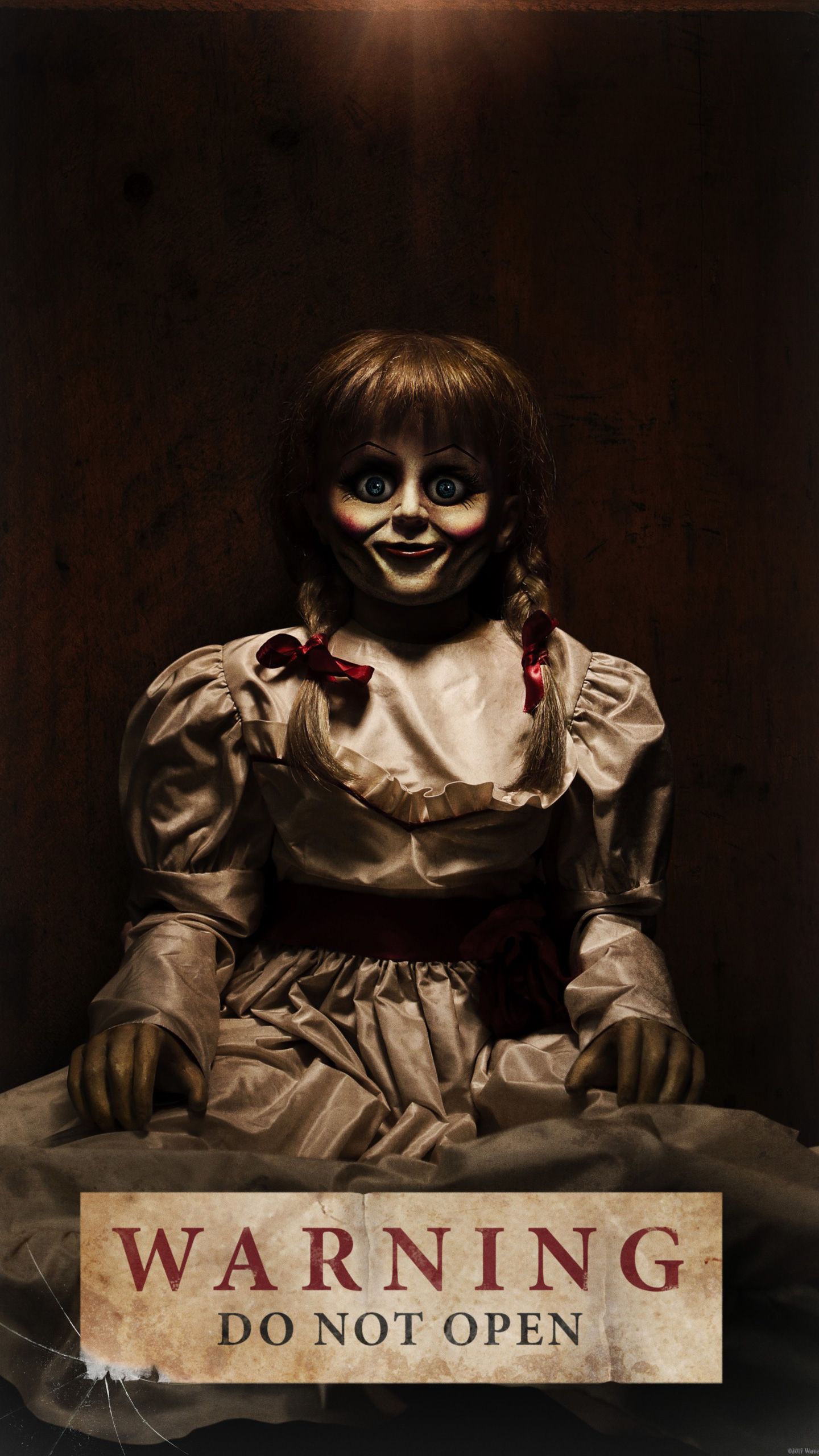 Annabelle Girl Horror Mobile HD Wallpaper. Scary wallpaper, Deadpool HD wallpaper, Horror photography