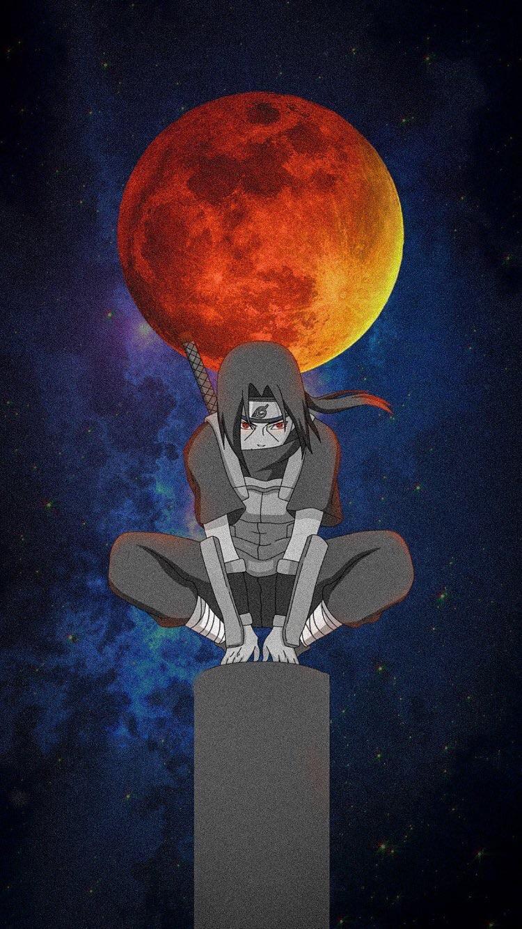 Itachi moon. iPhone X Wallpaper X Wallpaper HD