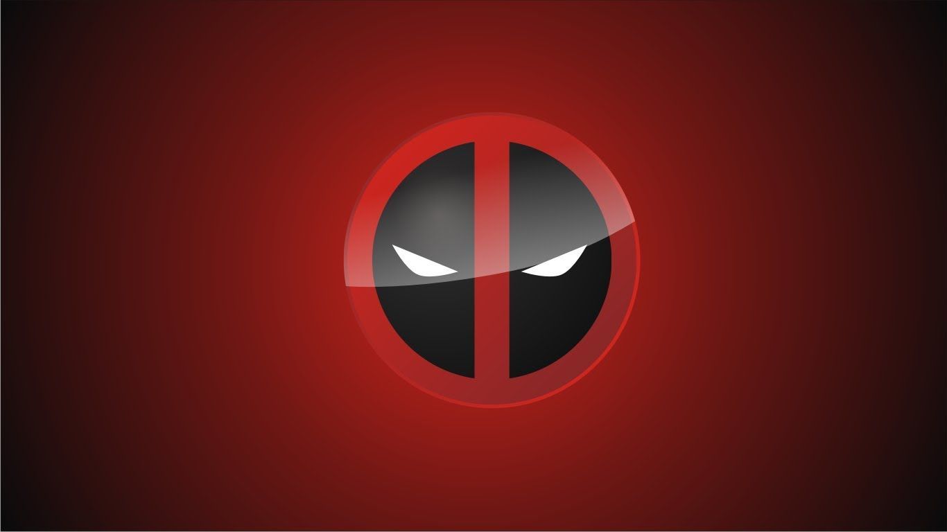 Deadpool Logo Wallpaper iPhone