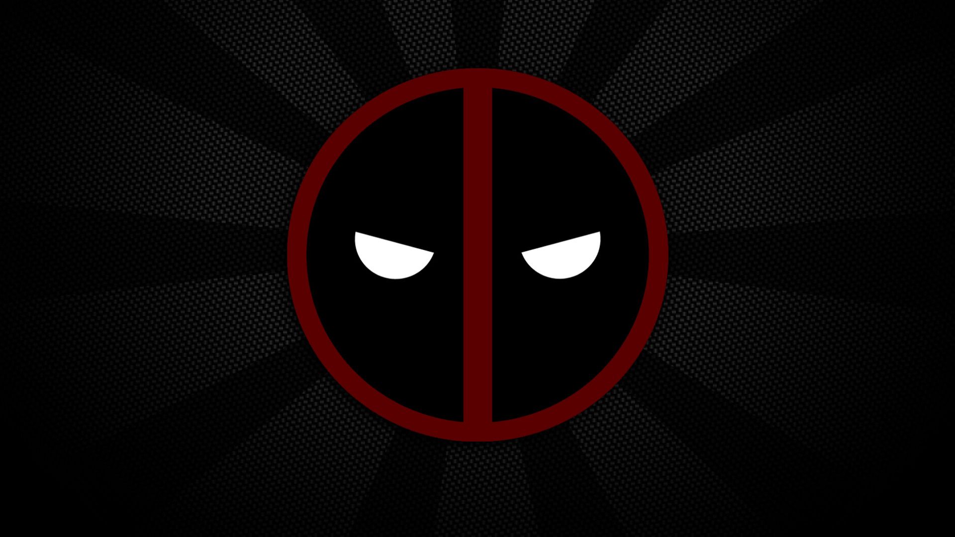 3D Deadpool Logo Wallpaper