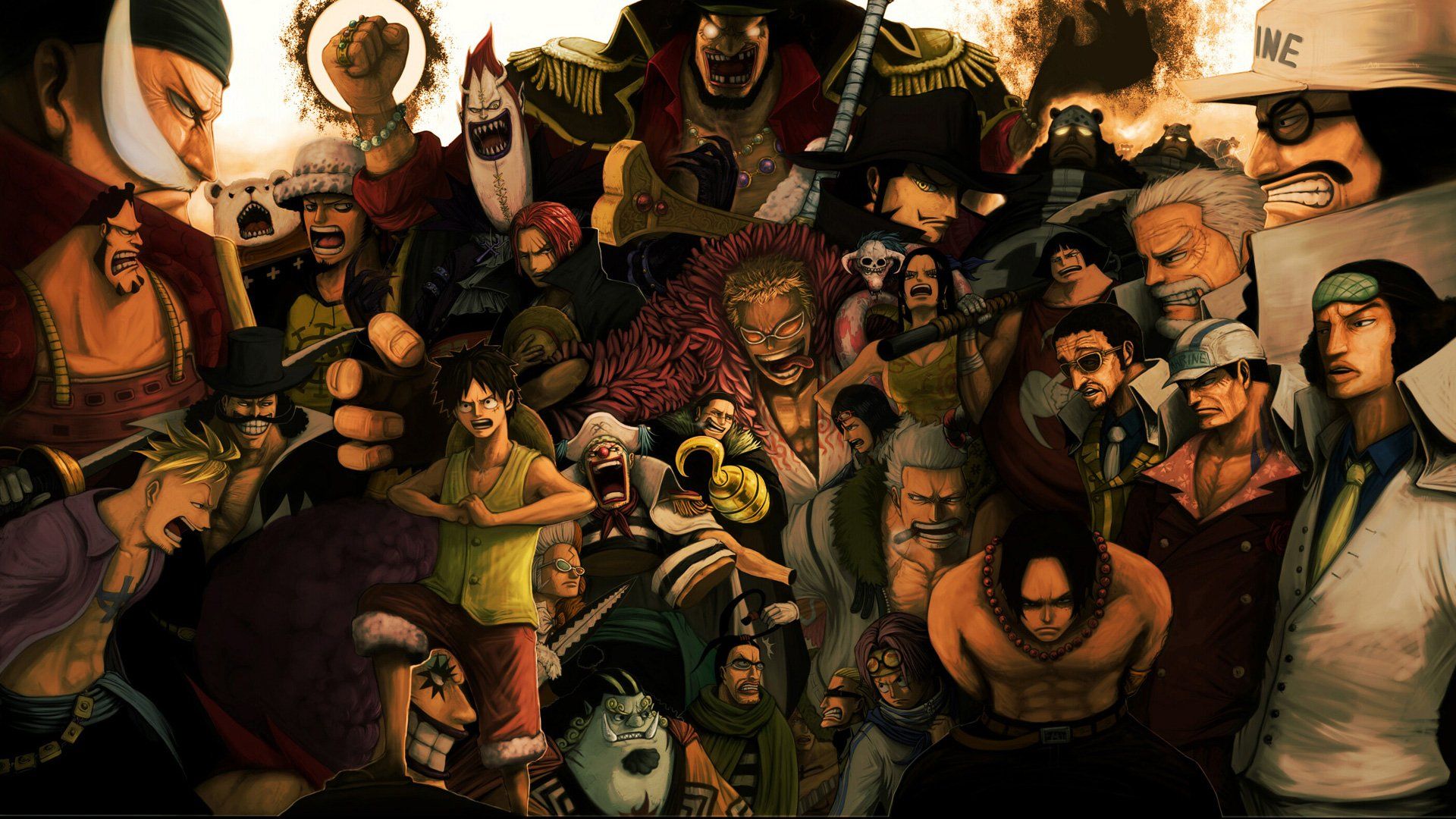 Epic One Piece HD Wallpaper