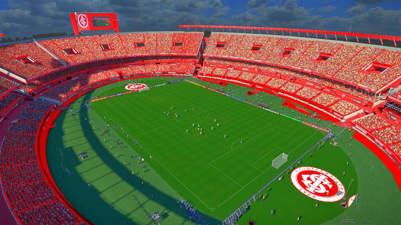 Estádios Brasileiros: Beira Rio (Internacional) [PES 2014] • Brazilians W Patchs