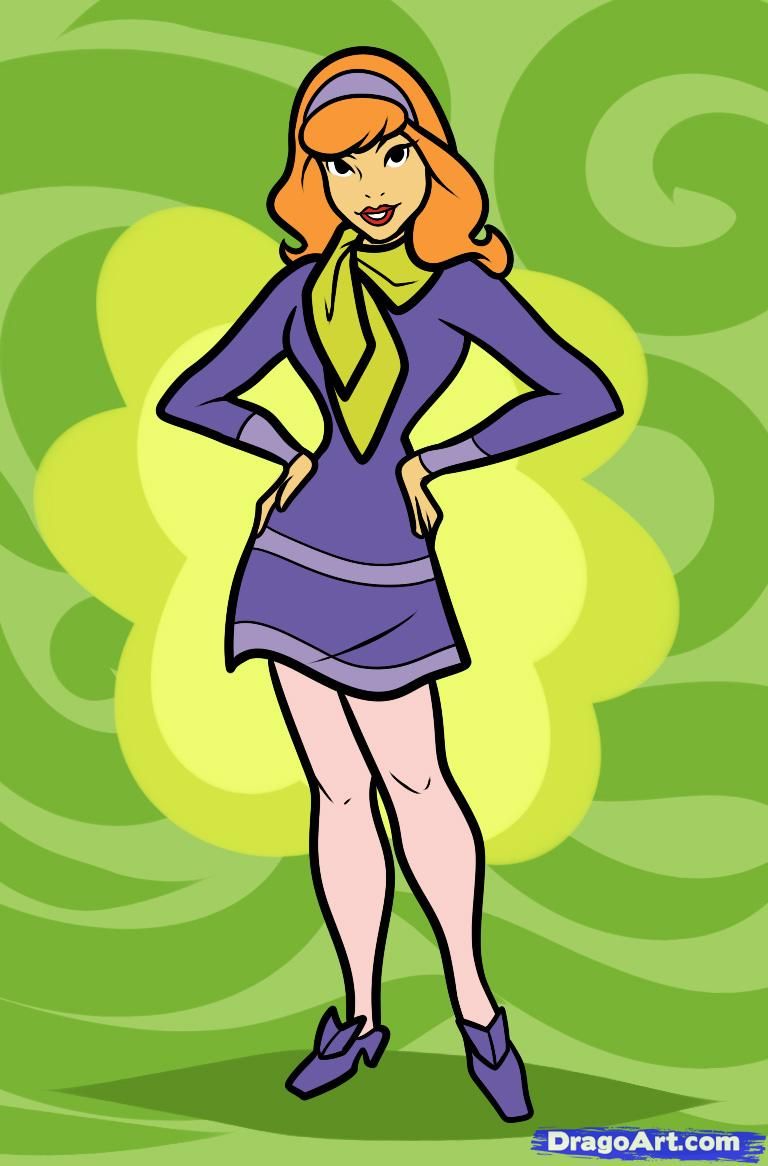 Four Color Princesses Dee Emm Elms:. Try To Keep A Brave Face. (Daphne Blake)