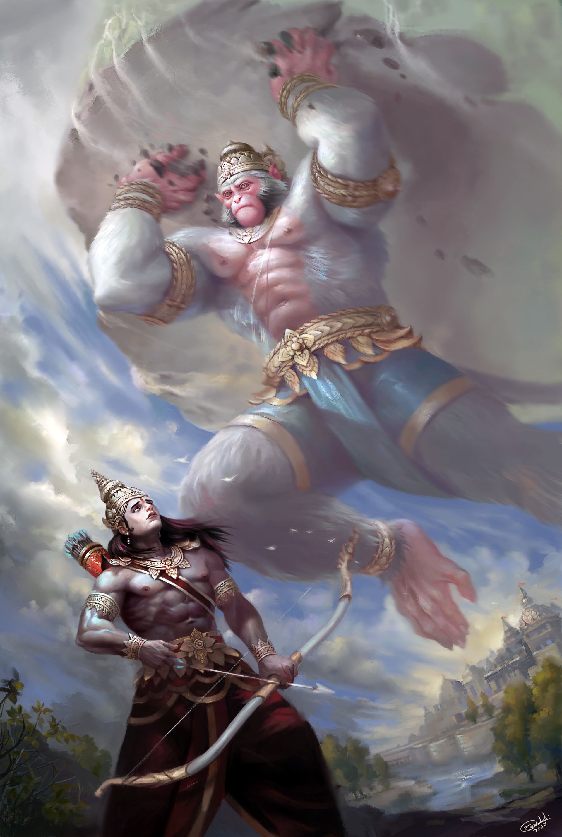 Hello people, here is my recent painting based on a part of Ramayana when Hanuman Ji flew towards the battle field of. Lord hanuman wallpaper, Hanuman, Hanumaan