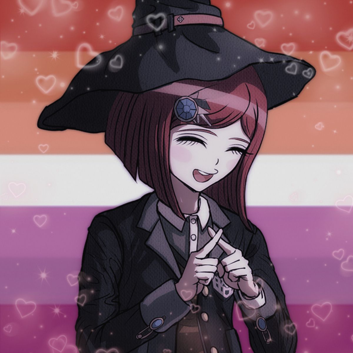 lesbian Himiko Yumeno. Danganronpa characters, Danganronpa, Cartoon art