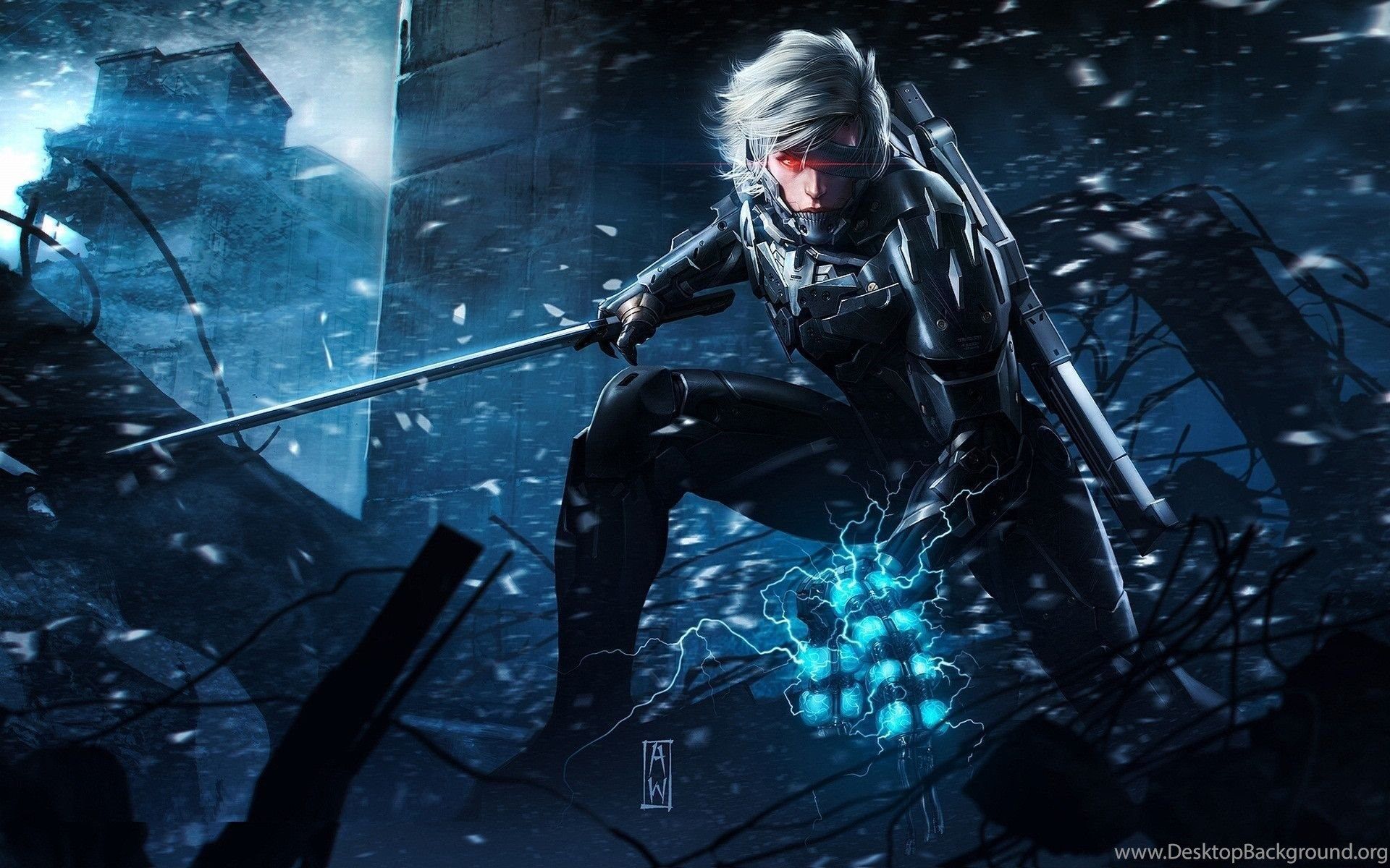 Metal Gear Rising Game Wallpapers The Galaxy Of Gaming Desktop Backgrounds