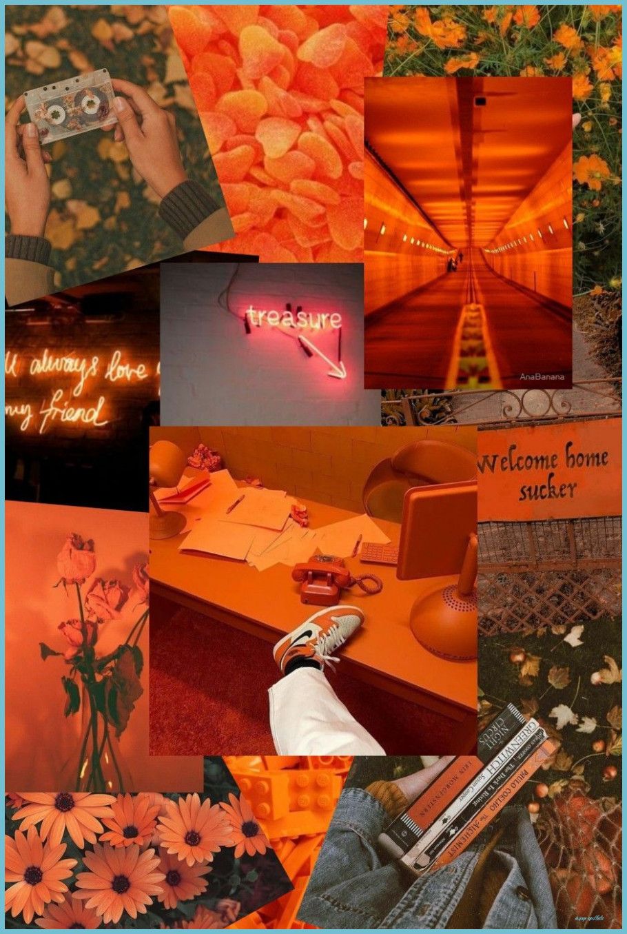 Orange Aesthetic Tumblr Wallpaper Free Orange Aesthetic
