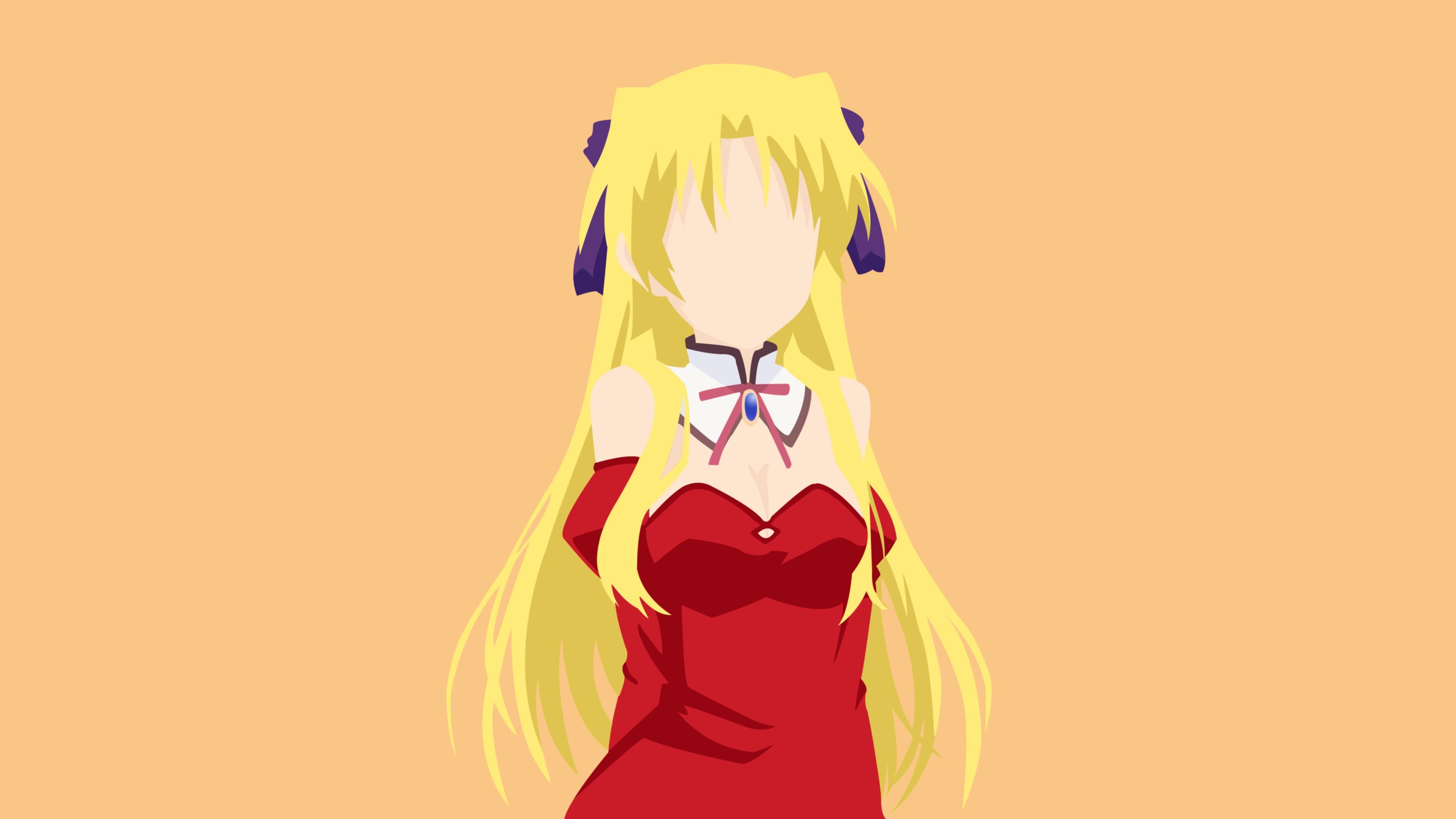 Wallpaper, 3840x2160 px, anime girls, Campione, Erica Blandelli 3840x2160