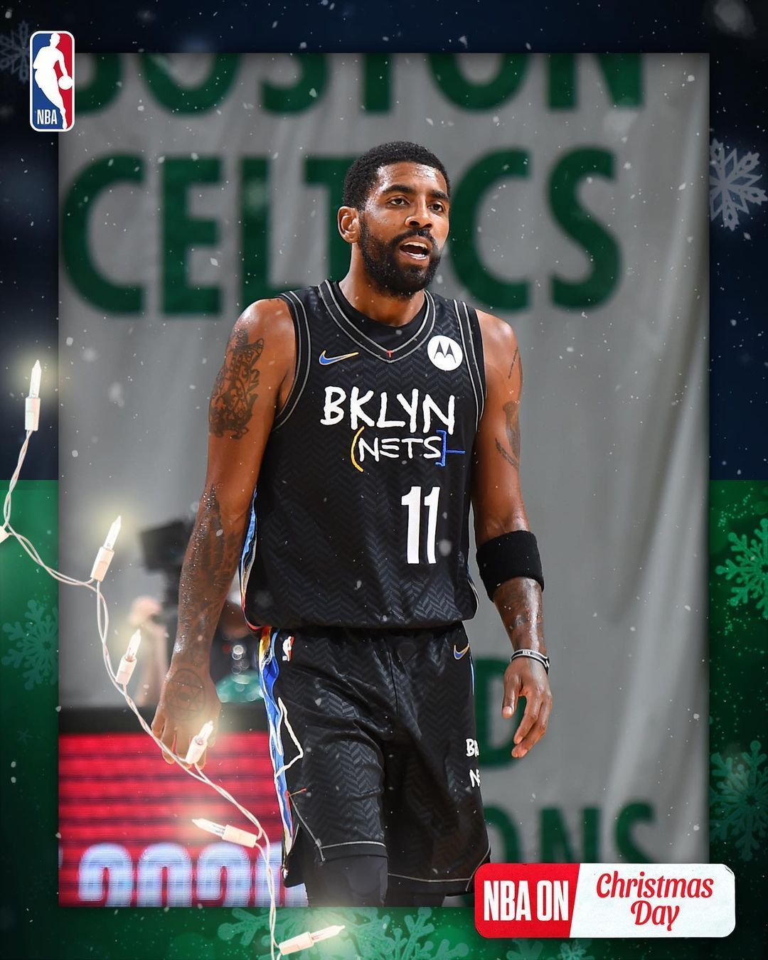 NBA Canada On Instagram: “Brooklyn Improves To 2 0 On The Season As They Top Boston On Christmas. Swipe ➡️ To See The Pics Of T. Nba Picture, Kyrie Irving, Nba