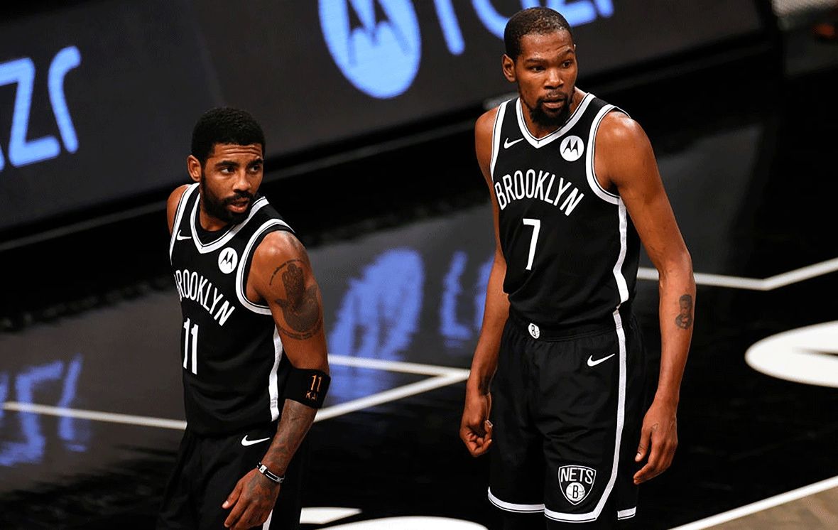 Brooklyn Nets Kevin Durant And Kyrie Irving Selected To Start 2021 NBA All Star Game