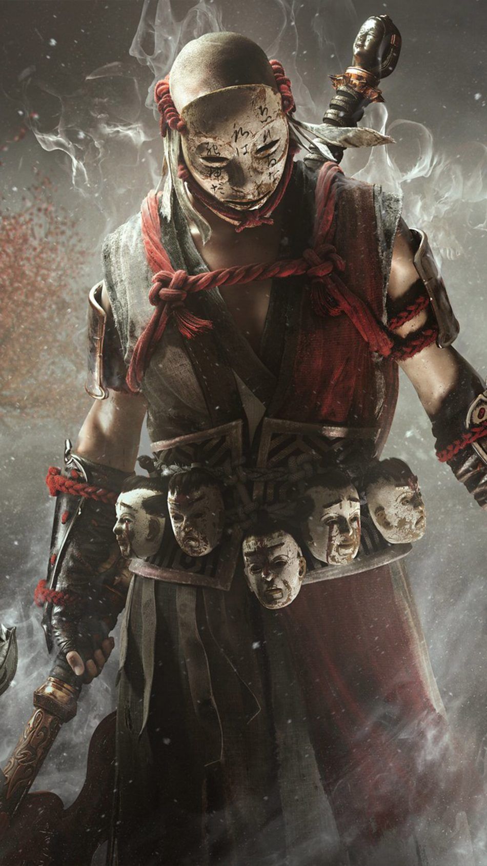 For Honor 2019 4K Ultra HD Mobile Wallpaper. For honor characters, Samurai art, For honor samurai