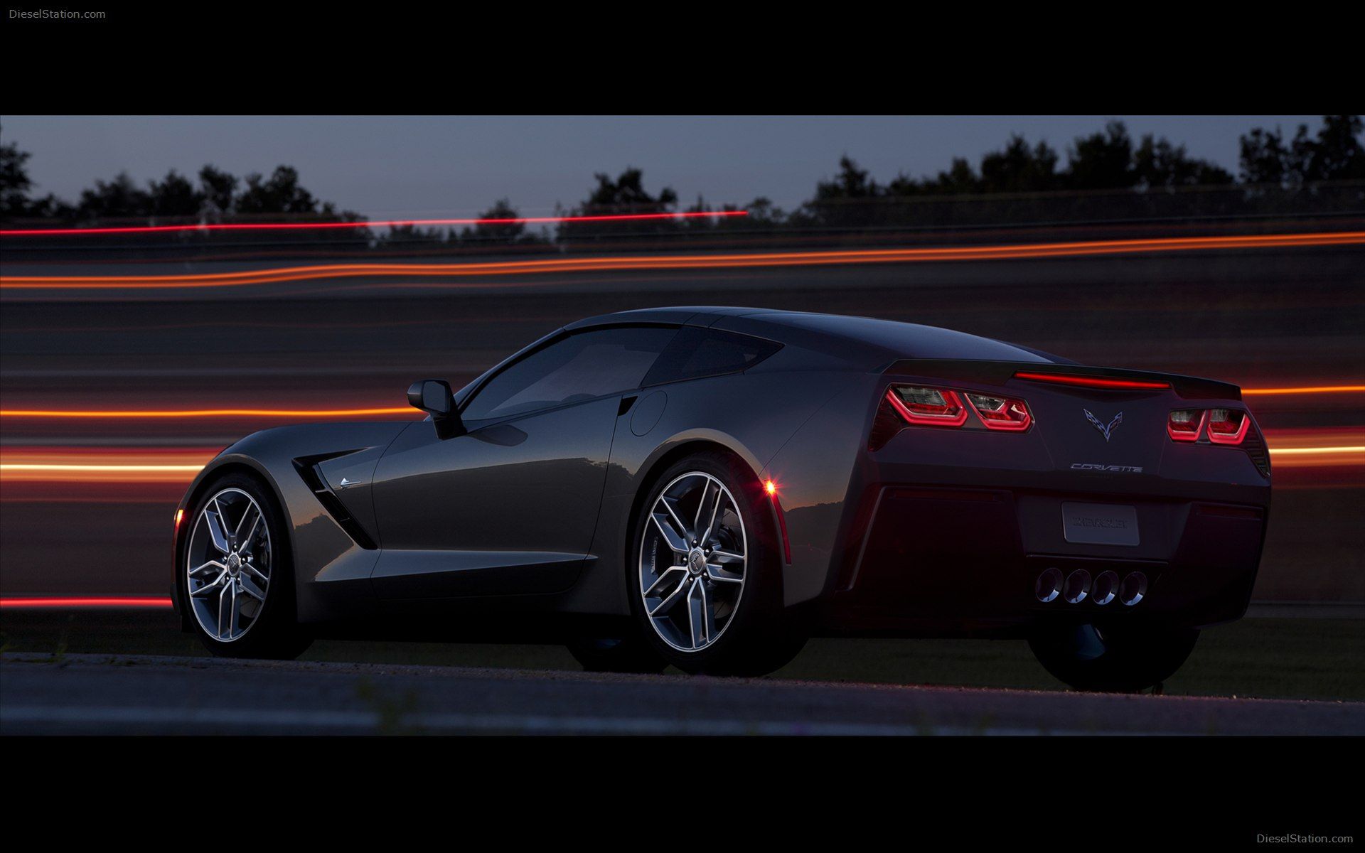Chevrolet Corvette C7 Stingray 2014 Widescreen Exotic Car Wallpaper of 166, Diesel Station