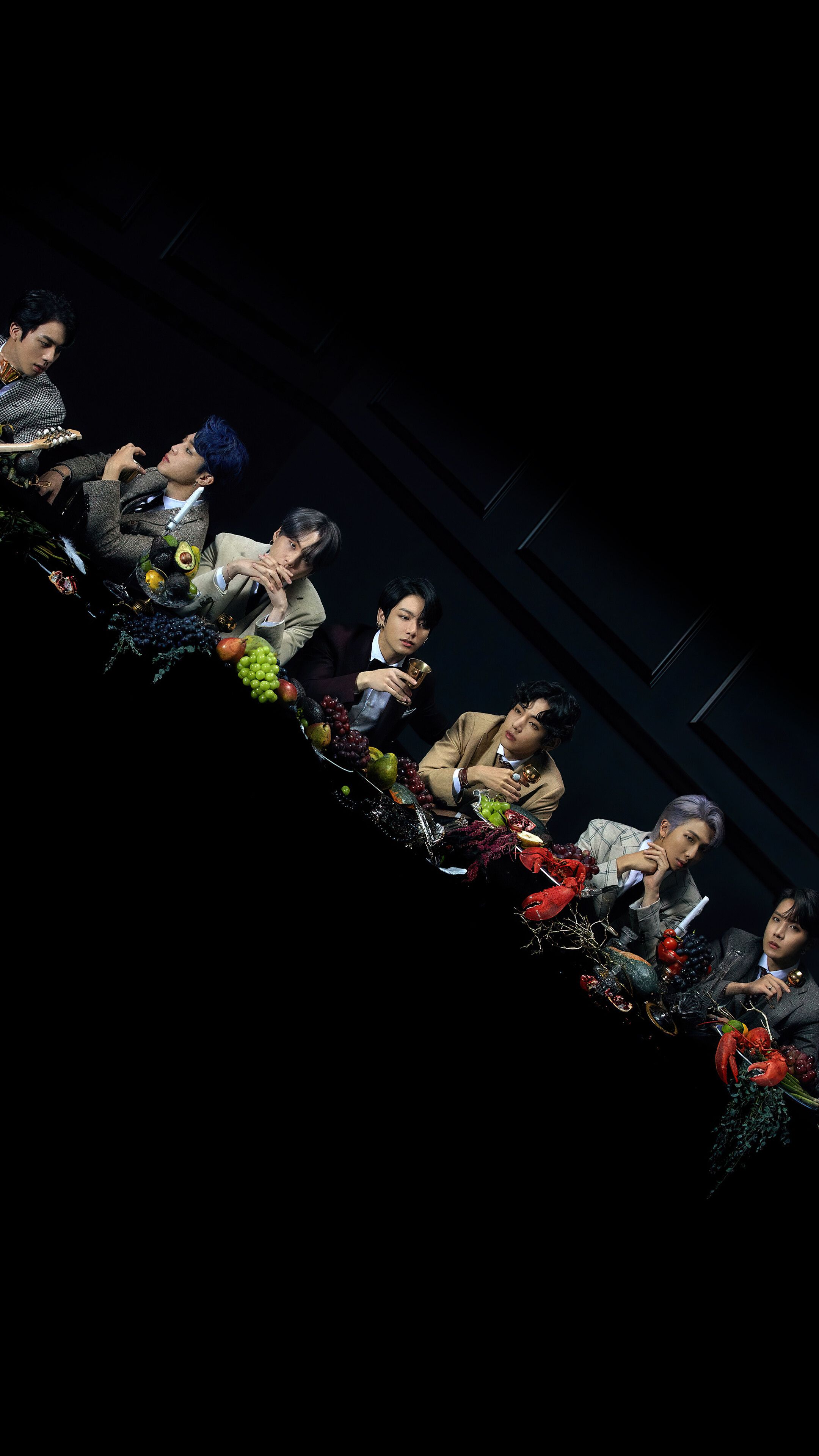 BTS, Members, Map of the Soul 7, Group, Photo, 4K phone HD Wallpaper, Image, Background, Photo and Picture. Mocah HD Wallpaper