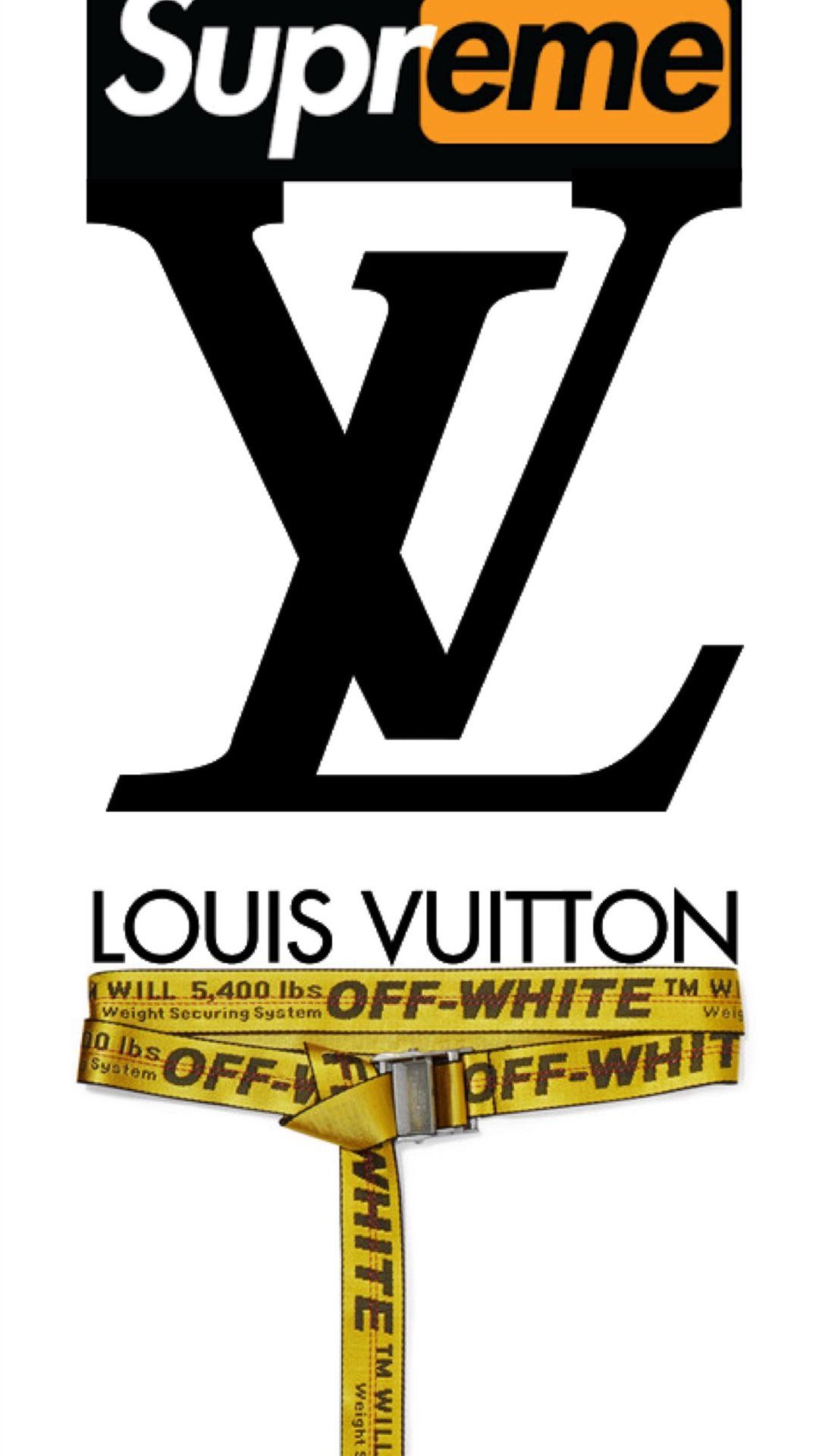 Louis Vuitton off white wallpaper iPhone 8 Wallpaper Free Download