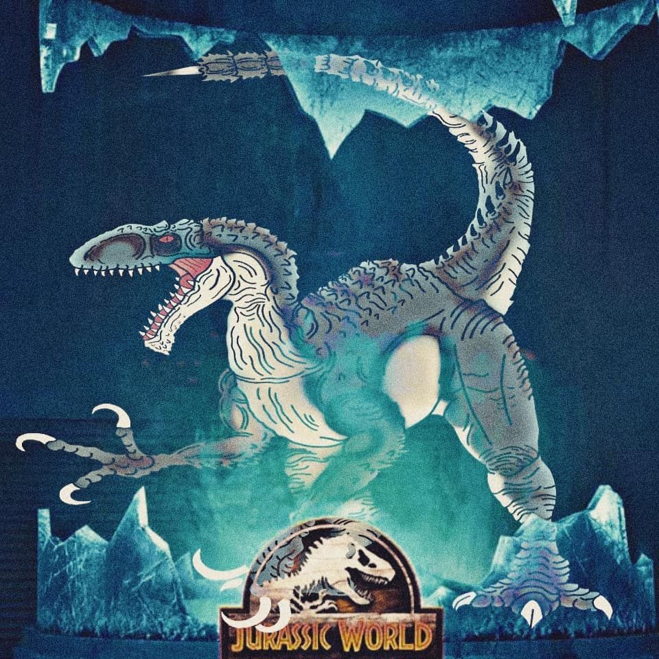 Dinosaurios y Sus Figuras publicou no Instagram: “Scorpius Rex Camp Cretaceous Fan art #matteljurassicworld #j. Jurassic world, Jurassic park world, Jurassic park