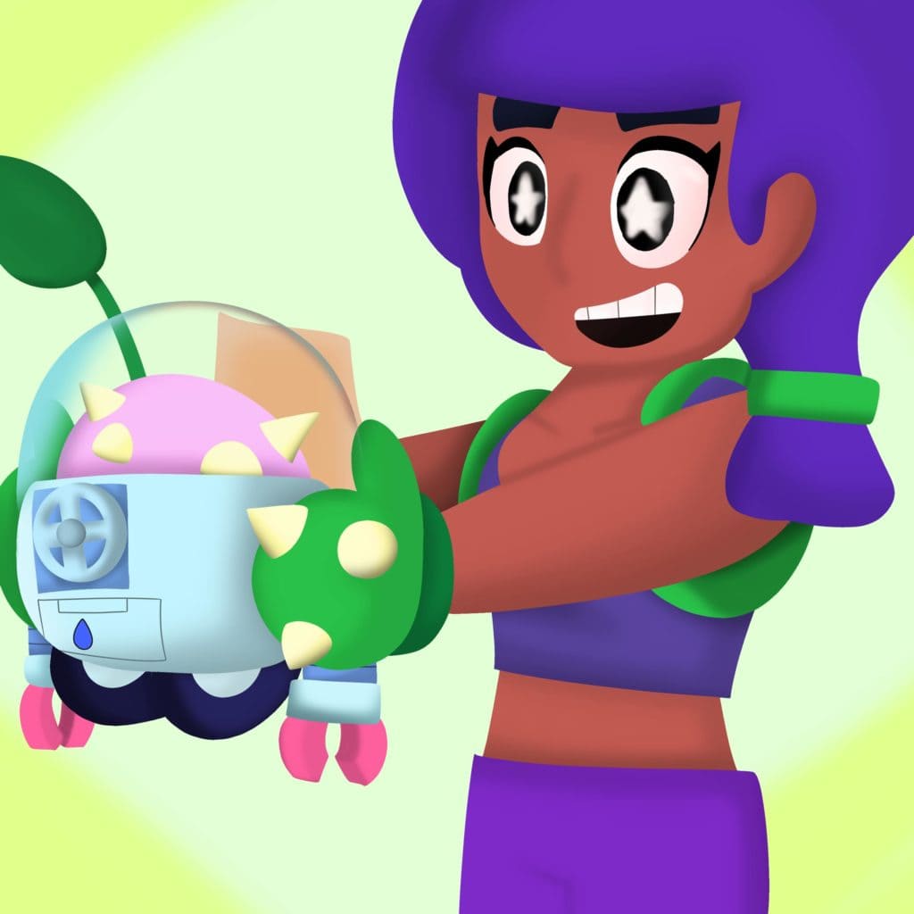 image of Sprout Brawl Stars. History of occurrence the robot