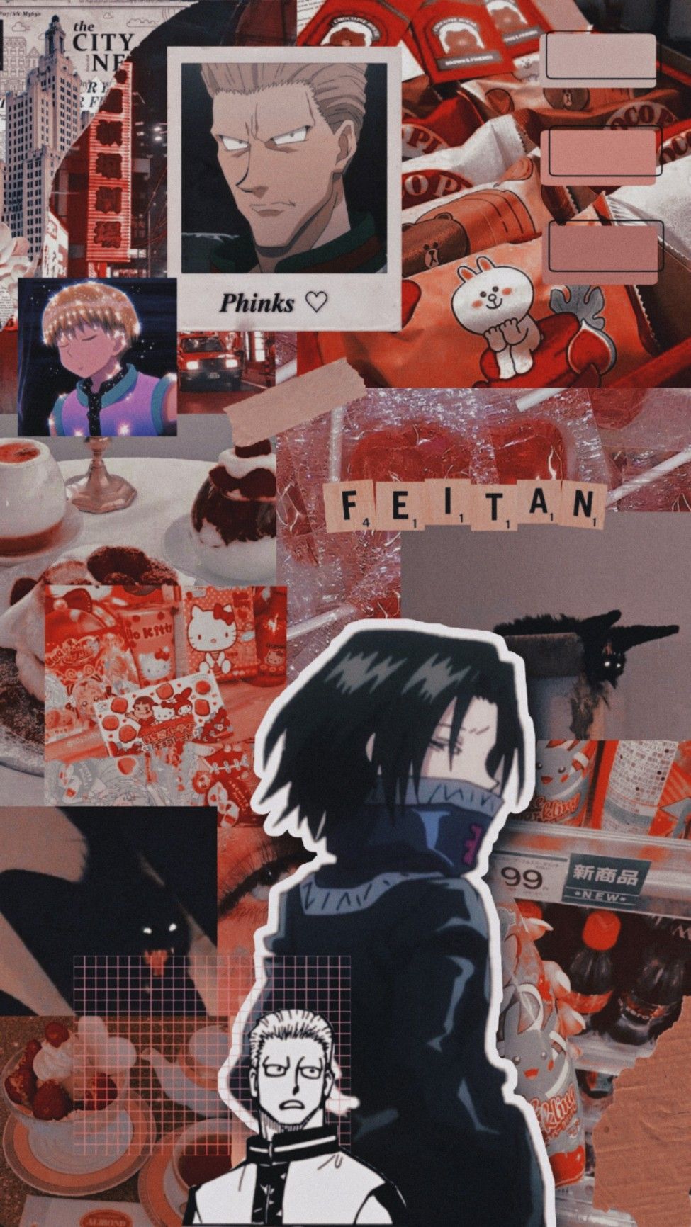 Phinks, Feitan, & Shalnark Wallpaper. Anime icons, Hunter x hunter, Anime