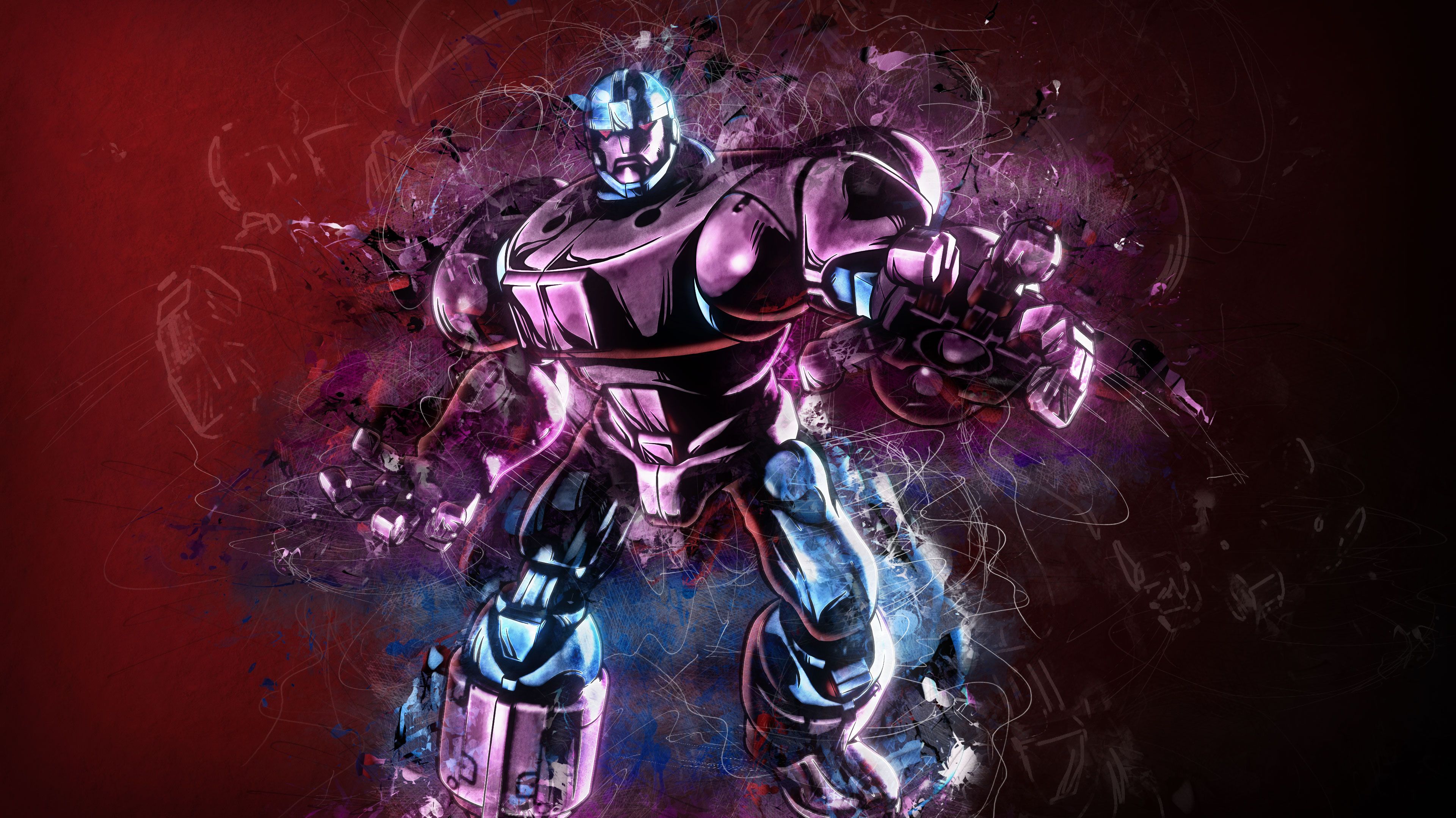 Wallpaper, hero, artwork, X Men, Sentinel 3840x2160