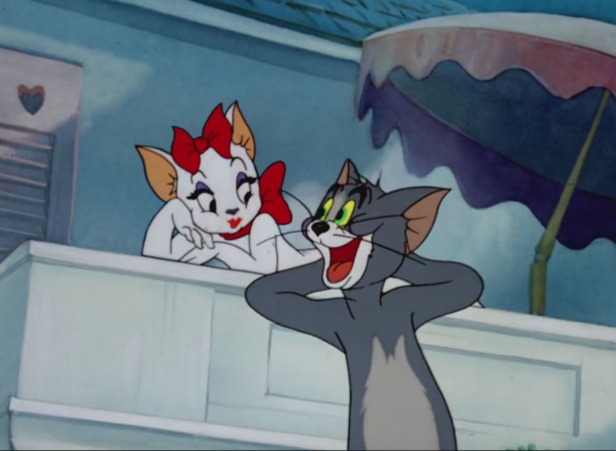 Love: Tom and Jerry Cartoon Image. Tom and Jerry Love Scene Image Memes.com