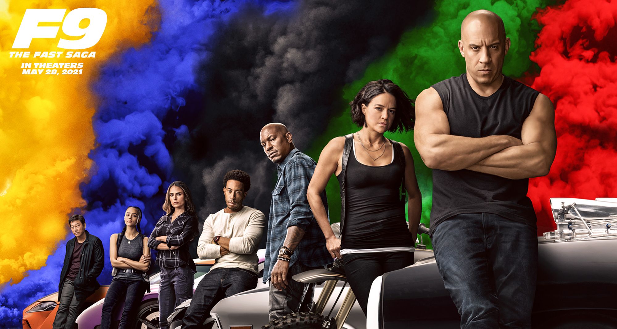 Fast and Furious 9 (F9) movie character wallpaper