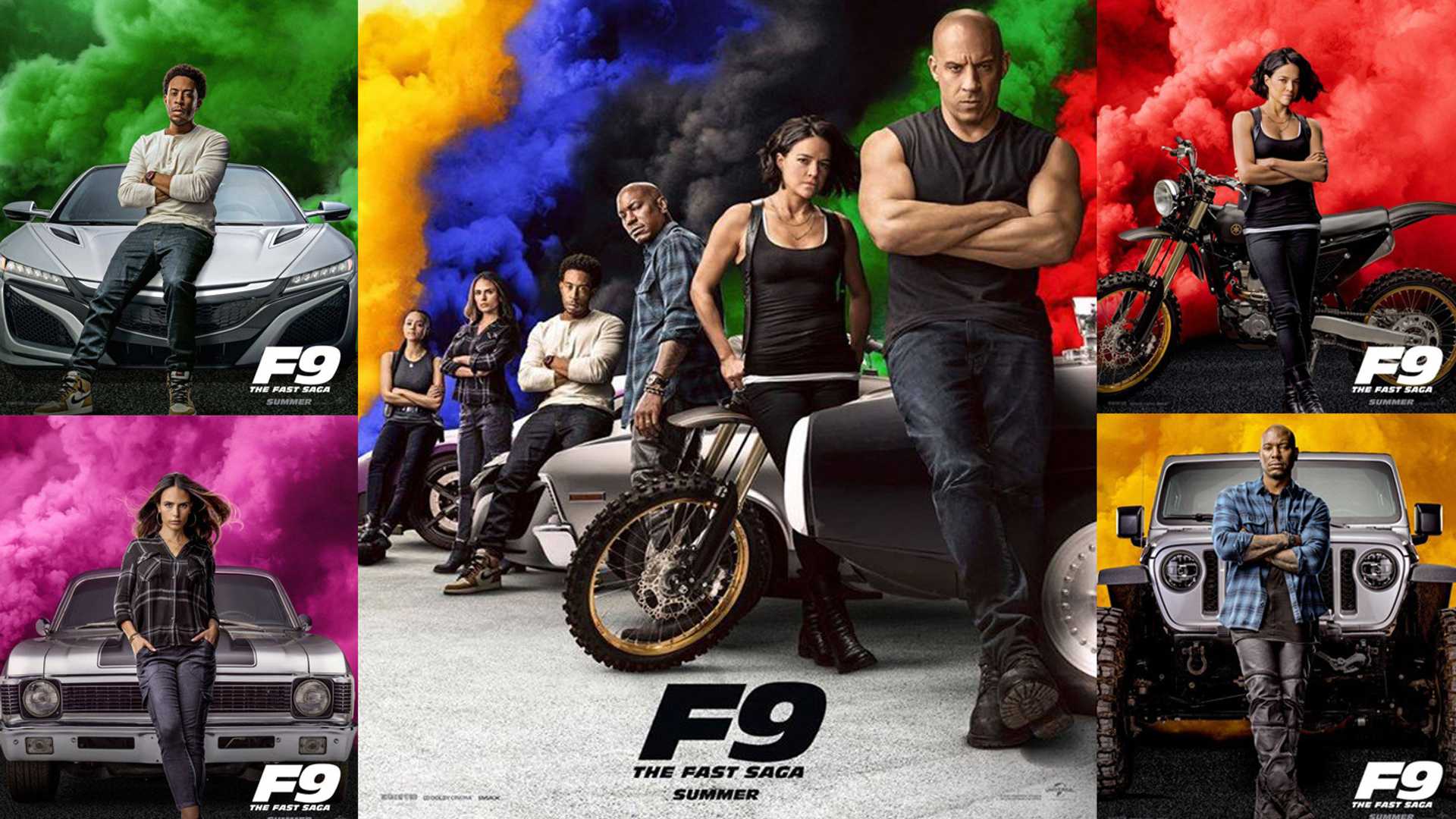 Check Out F9: The Fast Saga Trailer, Movie Posters
