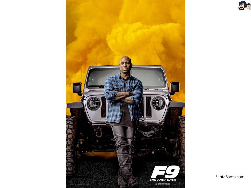 Tyrese Gibson In Hollywood Action Thriller Film `F9 The Fast Saga` (Release 22nd, 2020)