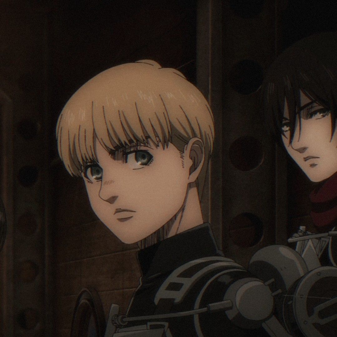 AOT season 4 armin icon. Armin, Aesthetic anime, Anime