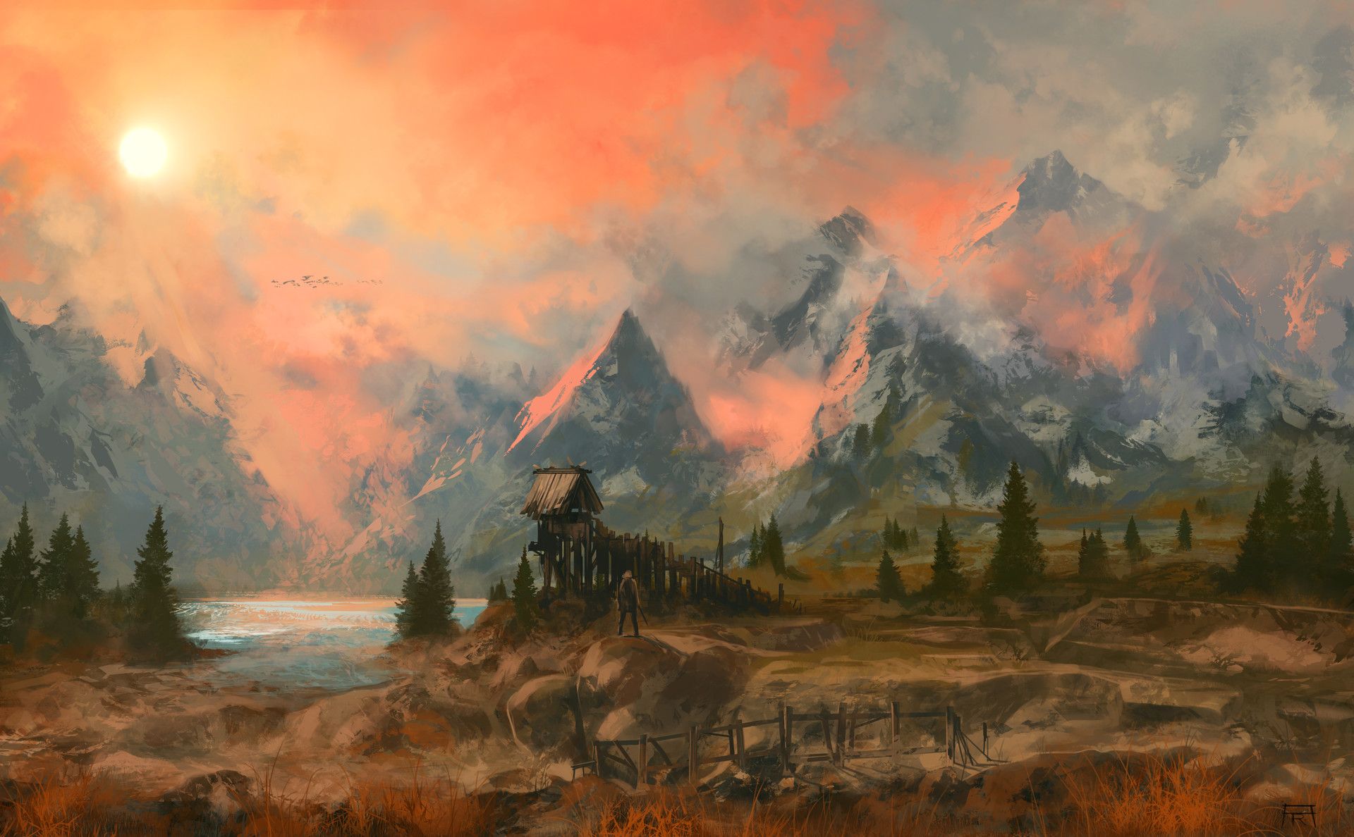 Video Game Wallpaper Landscape