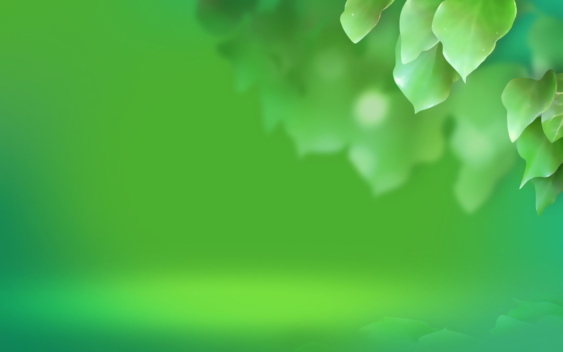 Wallpaper Green Theme Background
