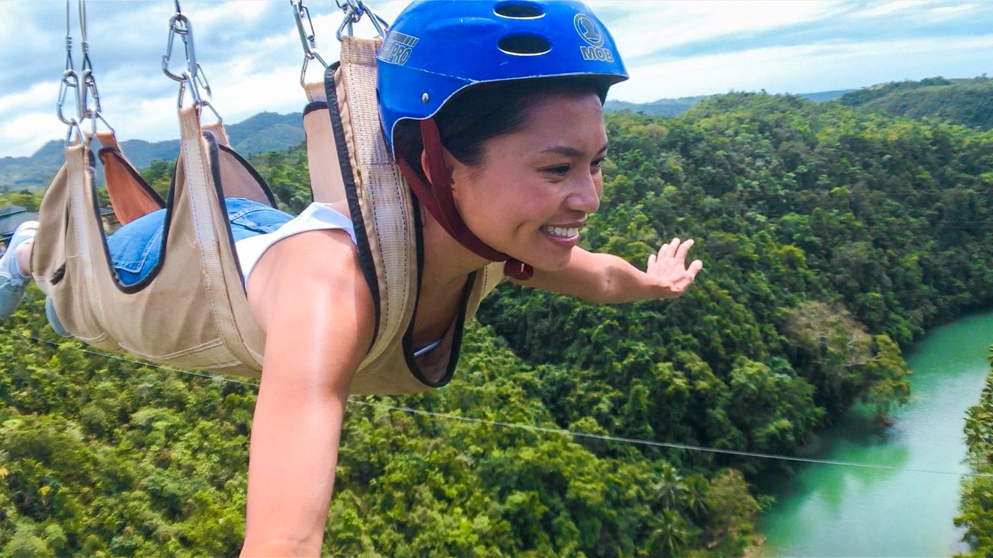Zipline Traveling Petite Girl Traveling Petite Girl