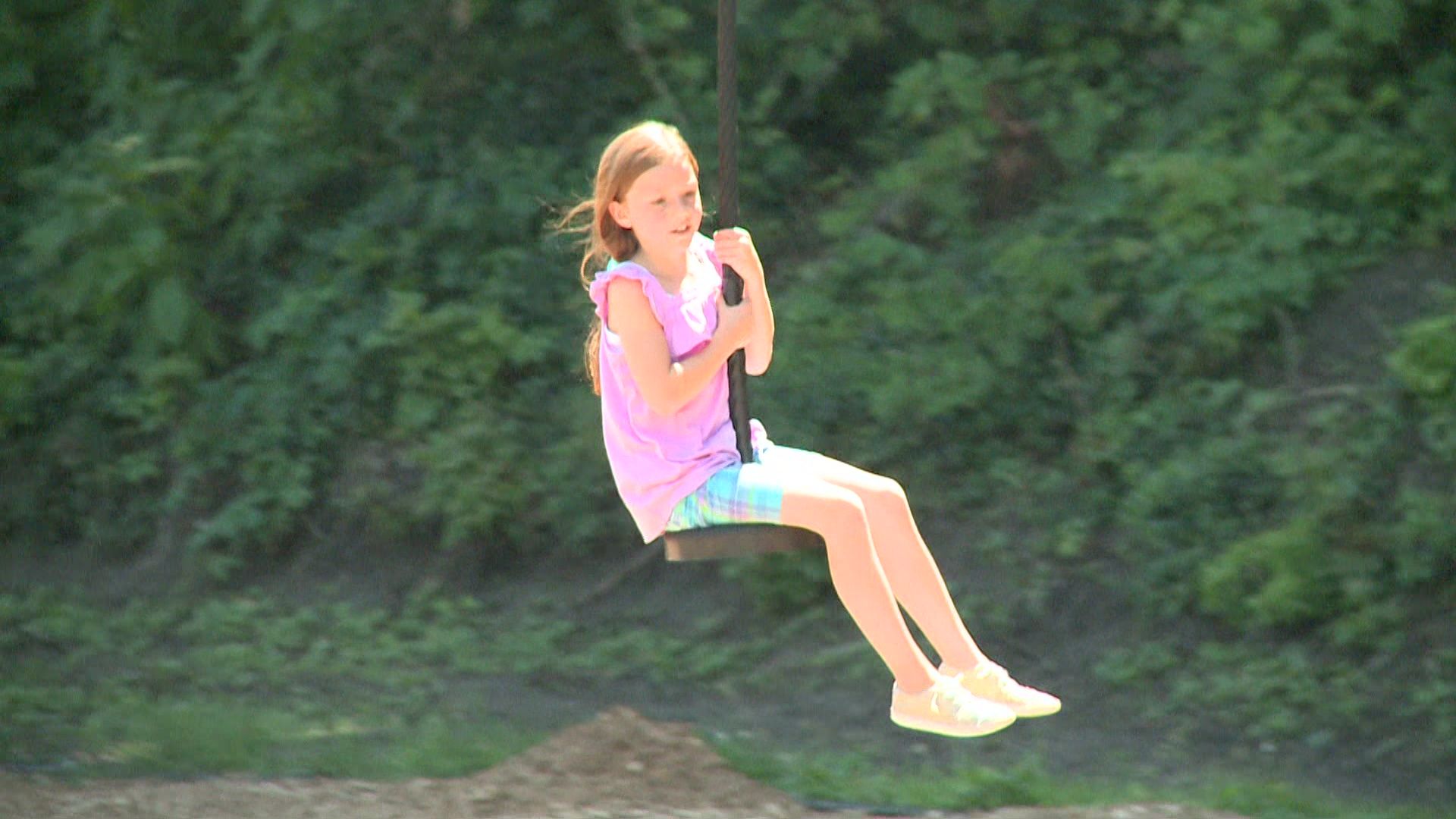 Self Service Zip Line Added To South Bend's Brownfield Park