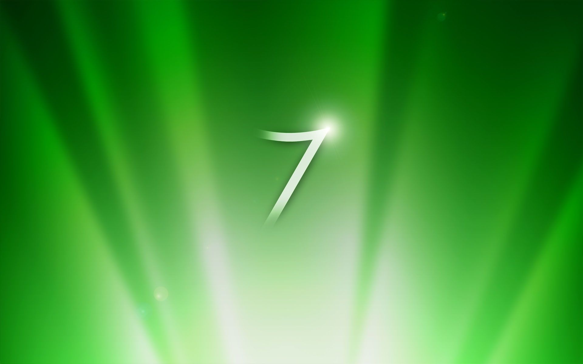Windows 7 Green Theme wallpaper and image, picture