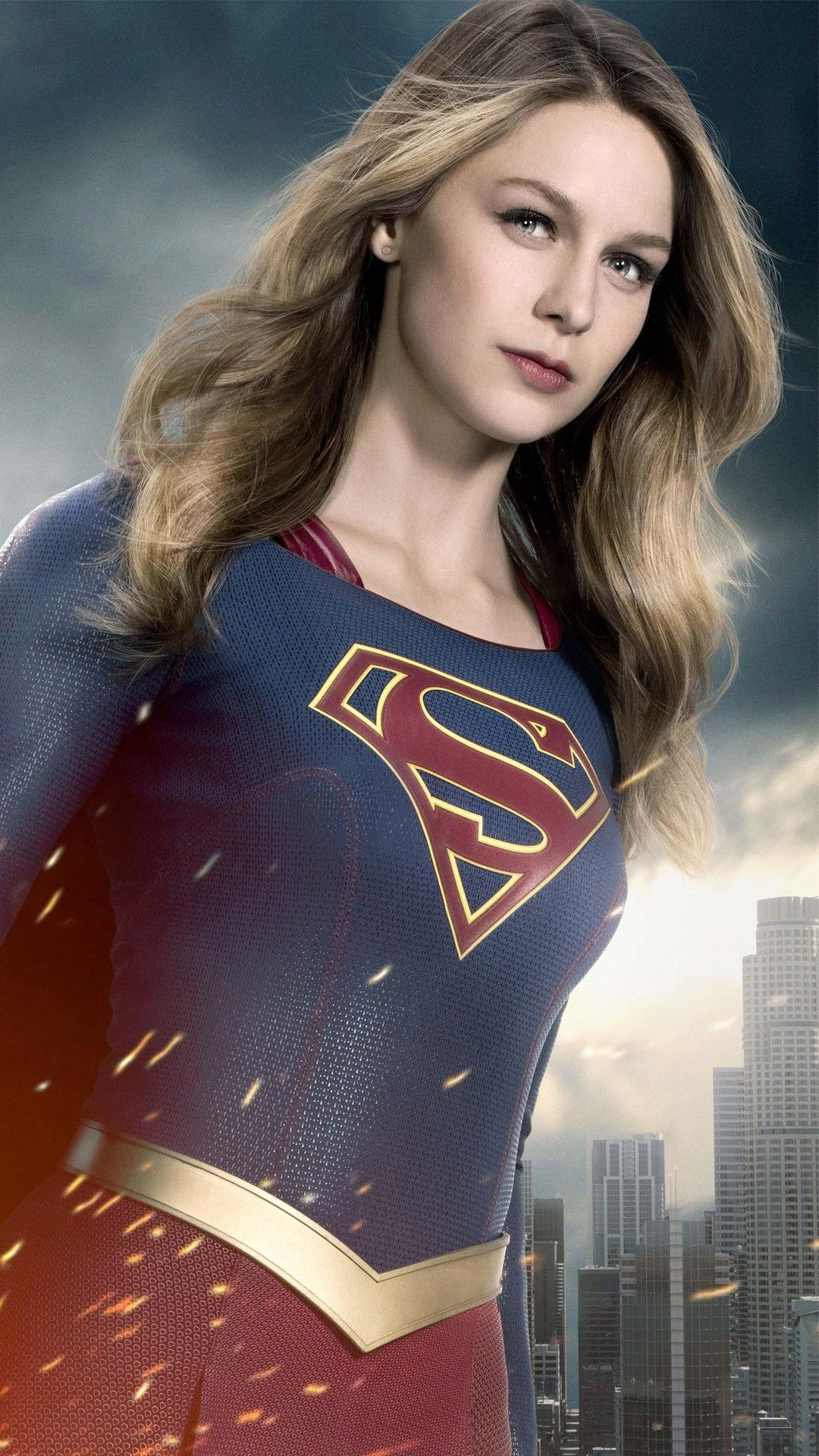 Supergirl Melissa Benoist Season 2 Wallpaper