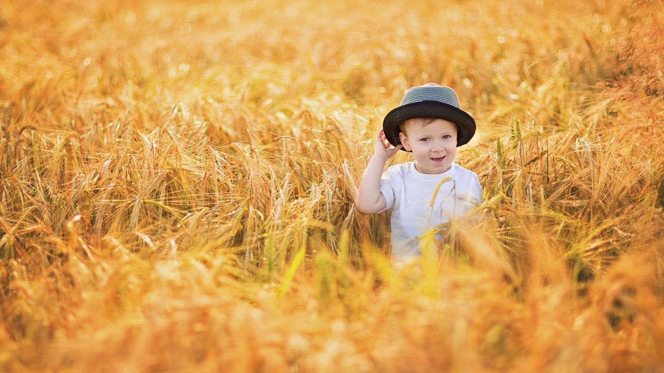 Cute Baby In Summer Field wallpaper. Baby photo editing, Baby wallpaper hd, Cute baby girl photo