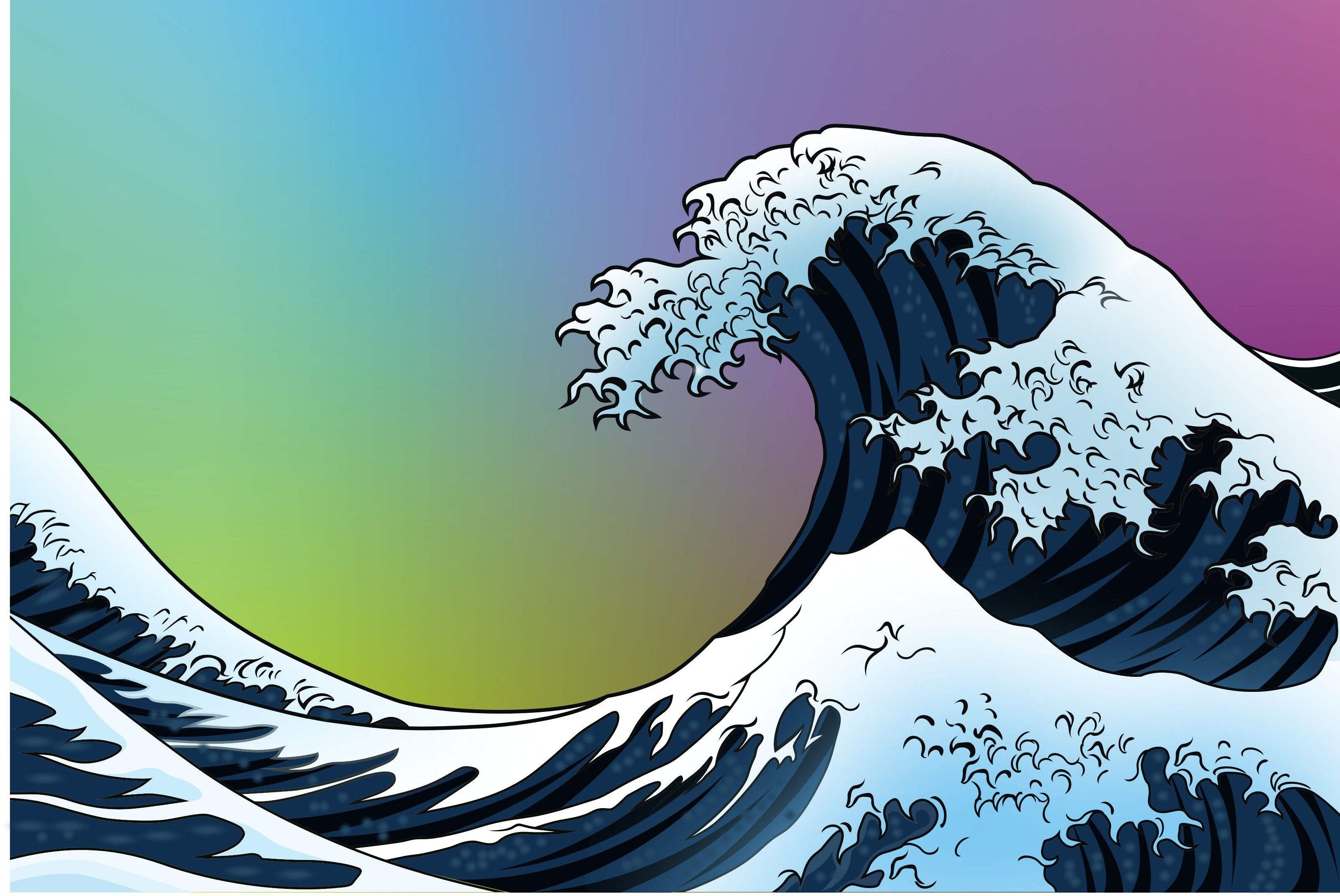 Japanese Wave wallpaper wallpaper Collections