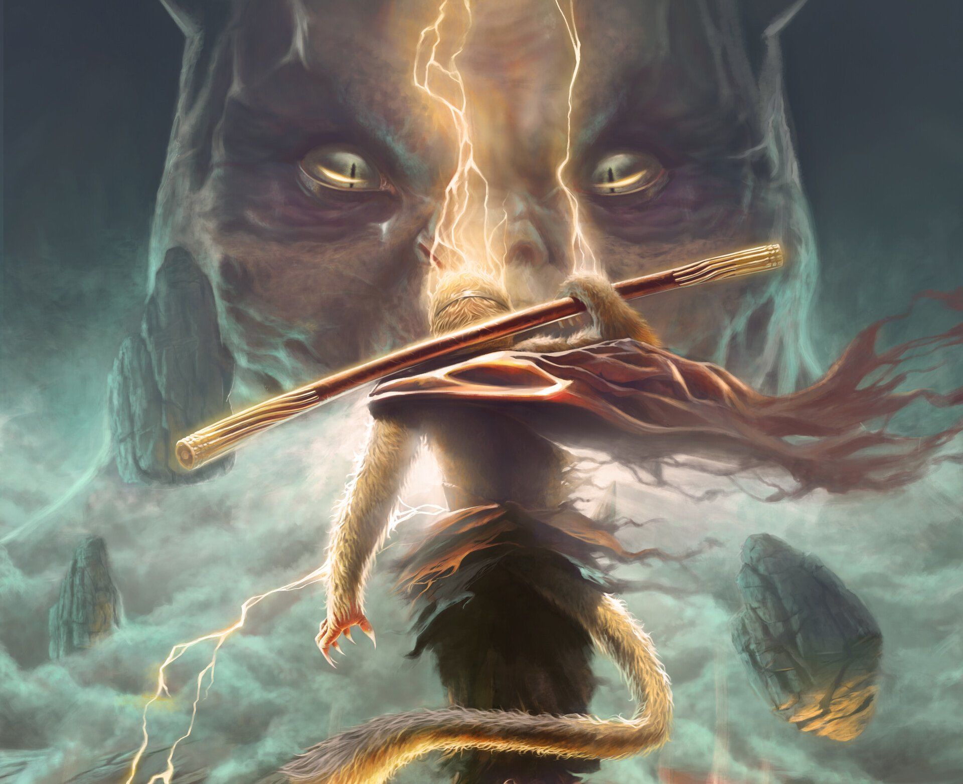 Fantasy Sun Wukong HD Wallpaper